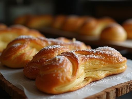 Specialized French pastry workshop in progress